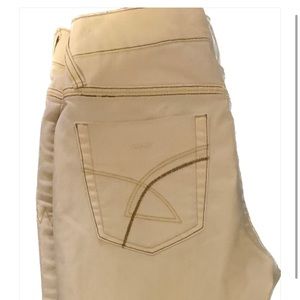 Z. CAVARICCI Soft Yellow Cropped Jeans/SZ‎ 5 per tag. Y2K